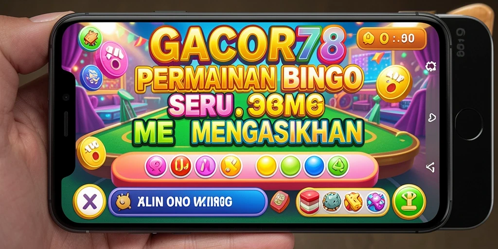 Screenshot gameplay GACOR78 yang menampilkan suasana bermain Bingo.