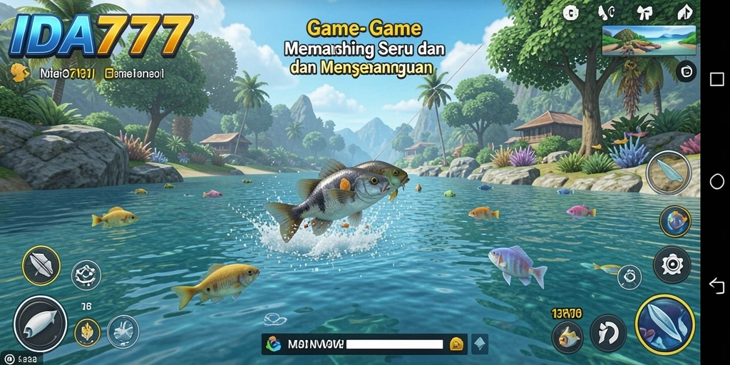 Tangkapan ikan yang menakjubkan dalam gameplay IDA777.