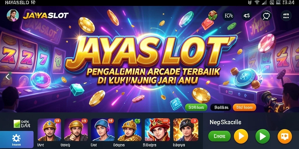 Screenshot gameplay JAYASLOT menunjukkan keseruan mesin slot.