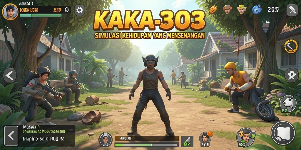 Tampilan gameplay KAKA303 yang mengasyikkan dan interaktif.