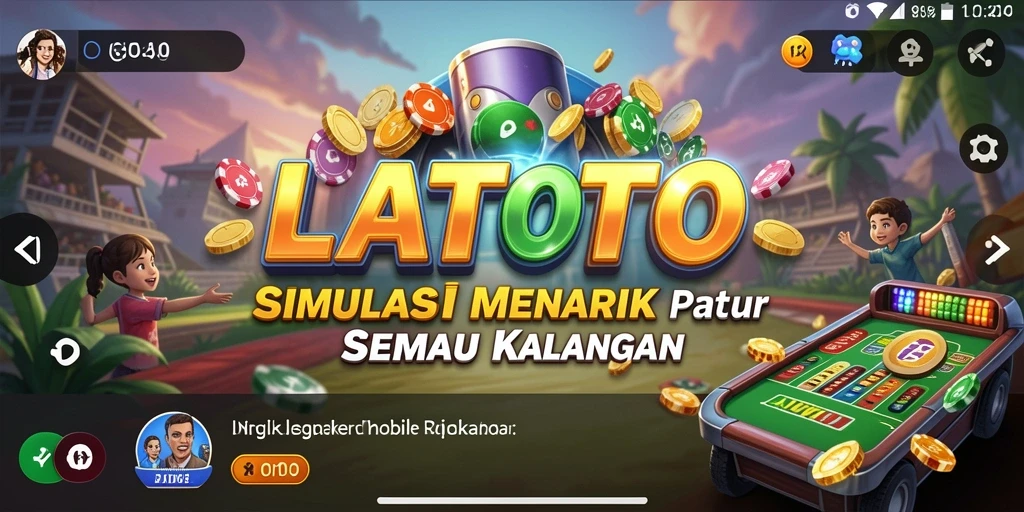 Tampilan gameplay LATOTO yang menarik dan interaktif.