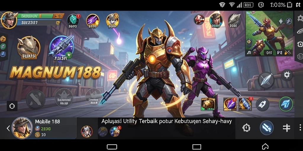 Tampilan antarmuka MAGNUM188 yang ramah pengguna dan fungsional.