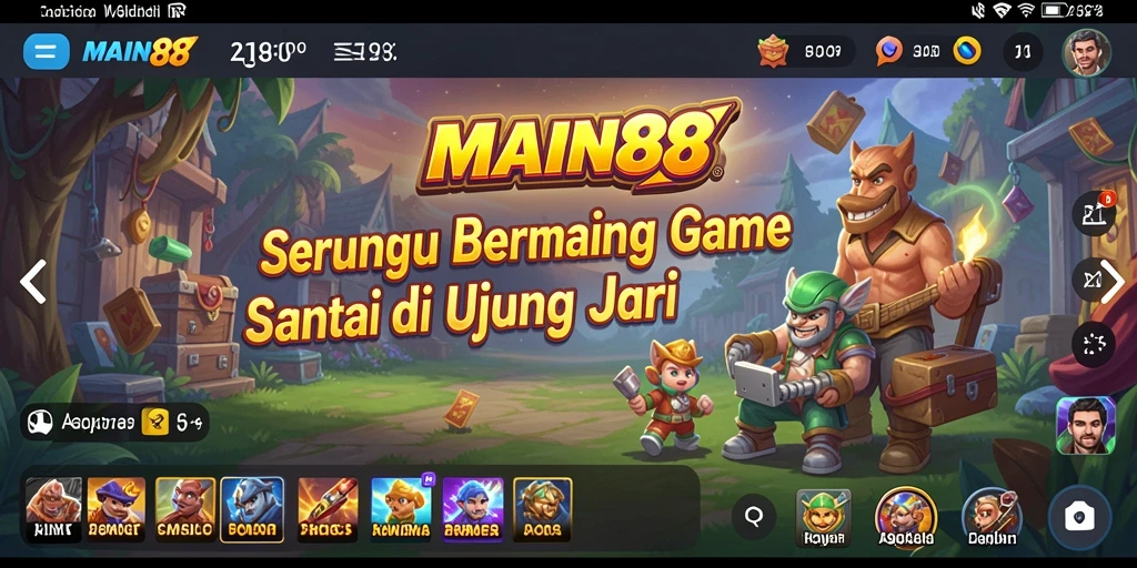 Tampilan menarik gameplay Casual yang mengasyikkan.